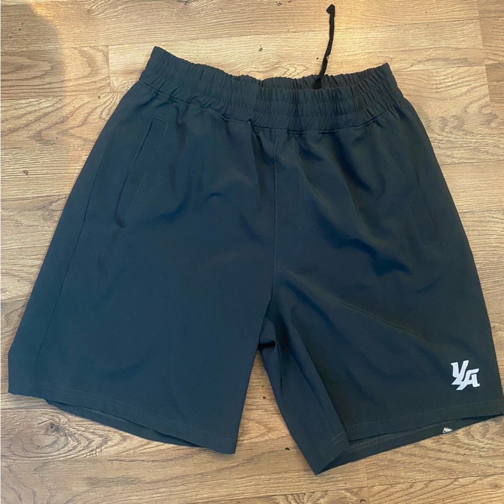Youngla Black Athletic Shorts